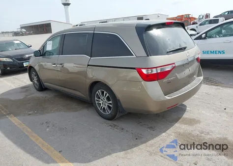 2011 Honda Odyssey Ex-L from USA, damaged, VIN 5FNRL5H64BB035939